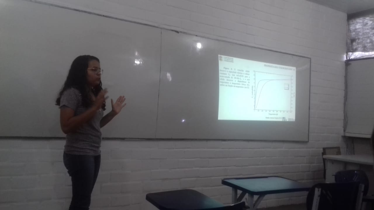 Trabalhos do Curso de Física são apresentados no Pré-SEMIC 2019