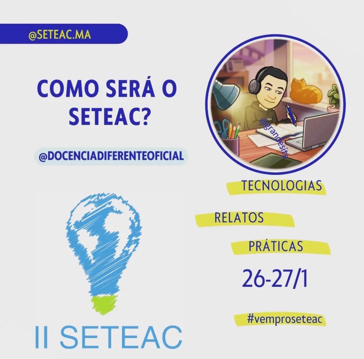 II Simpósio Estadual em Tecnologias Educacionais Aplicadas às Ciências – SETEAC